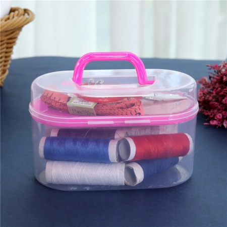 Household portable sewing kit, household sewing bag, sewing and mending tools, treasure box, street stall supply Household portable sewing kit, household sewing bag, sewing and mending tools, treasure box, street stall supply
